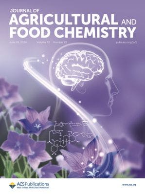 Journal of Agricultural and Food Chemistry Cover