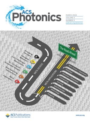ACS Photonics Journal Cover