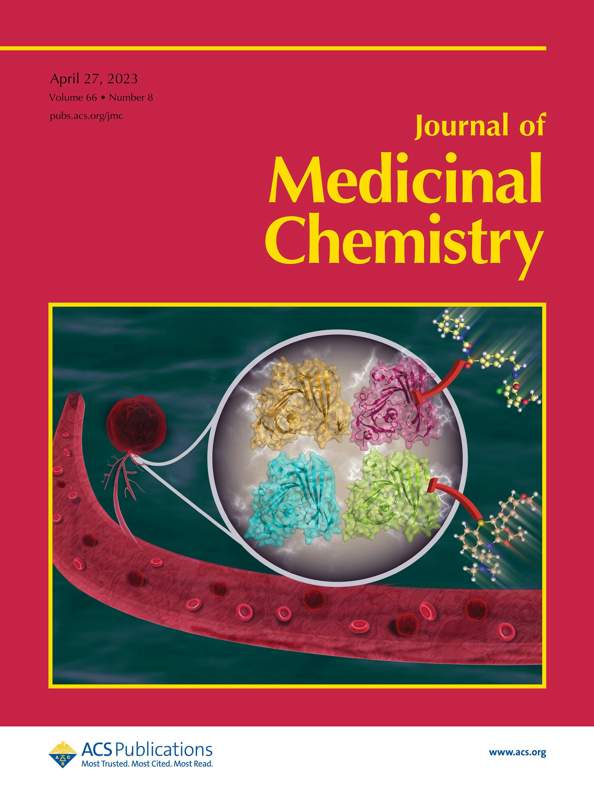 Journal of Medicinal Chemistry Cover, Volume 66 Issue 8