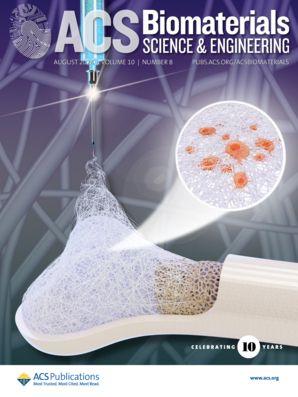 Cover of ACS Biomaterials Science & Engineering