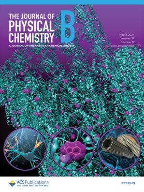 The Journal of Physical Chemistry B Cover