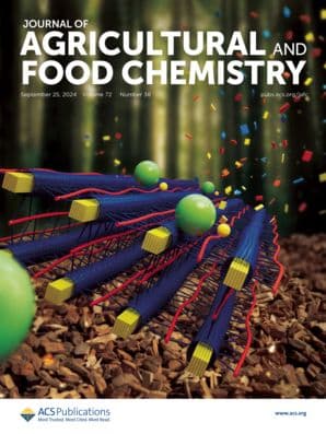 Cover of the Journal of Agricultural and Food Chemistry