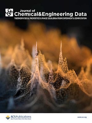 Journal of Chemical & Engineering Data ASAP Cover