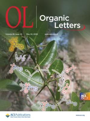 Organic Letters Journal Cover