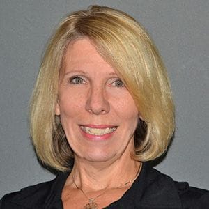 A headshot of Beth Campbell