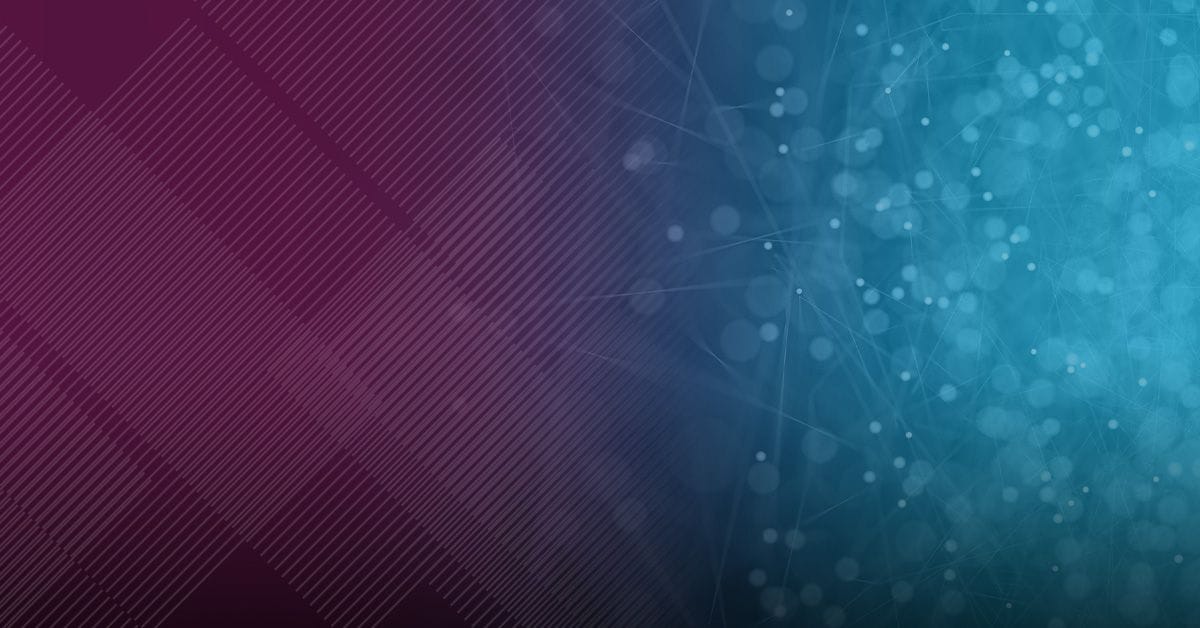 Abstract magenta and blue digital artwork