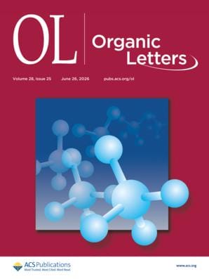 Organic Letters Journal Cover