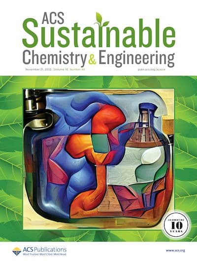 ACS Sustainable Chemistry & Engineering Journal Cover