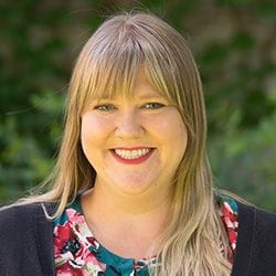 A headshot of Prof. Courtney C. Roberts