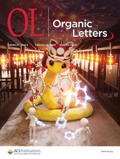 Organic Letters Journal Cover - Chinese New Year 2025