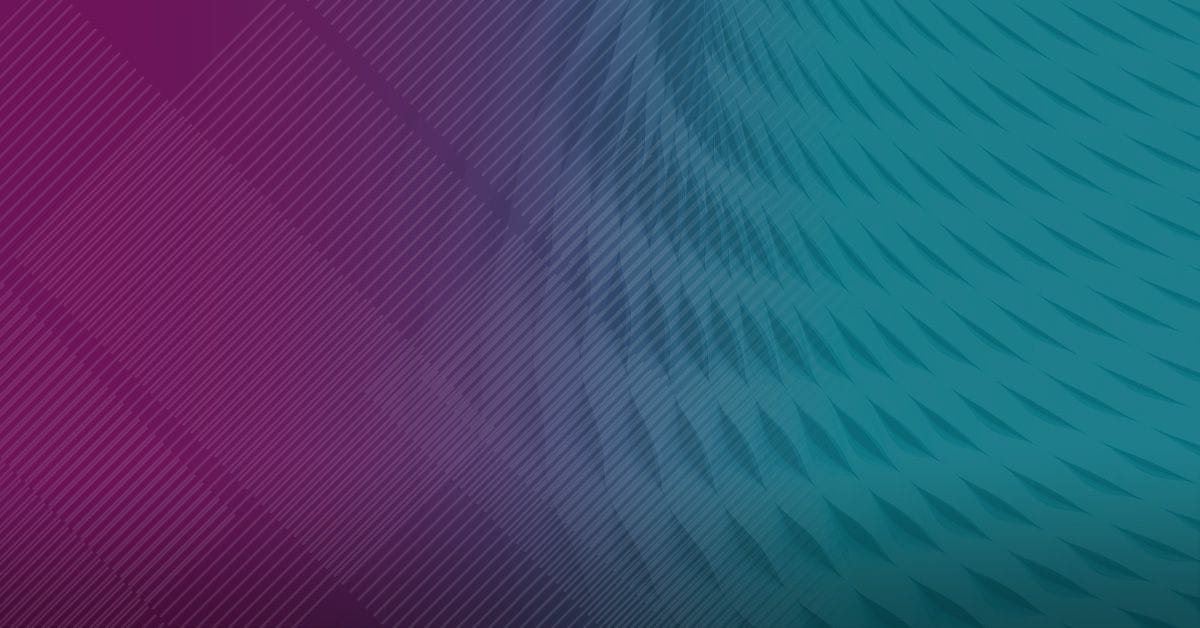 Abstract magenta and teal digital artwork