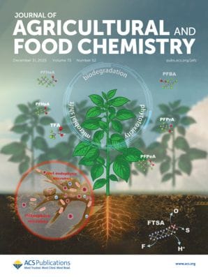 Journal of Agricultural and Food Chemistry Journal Cover