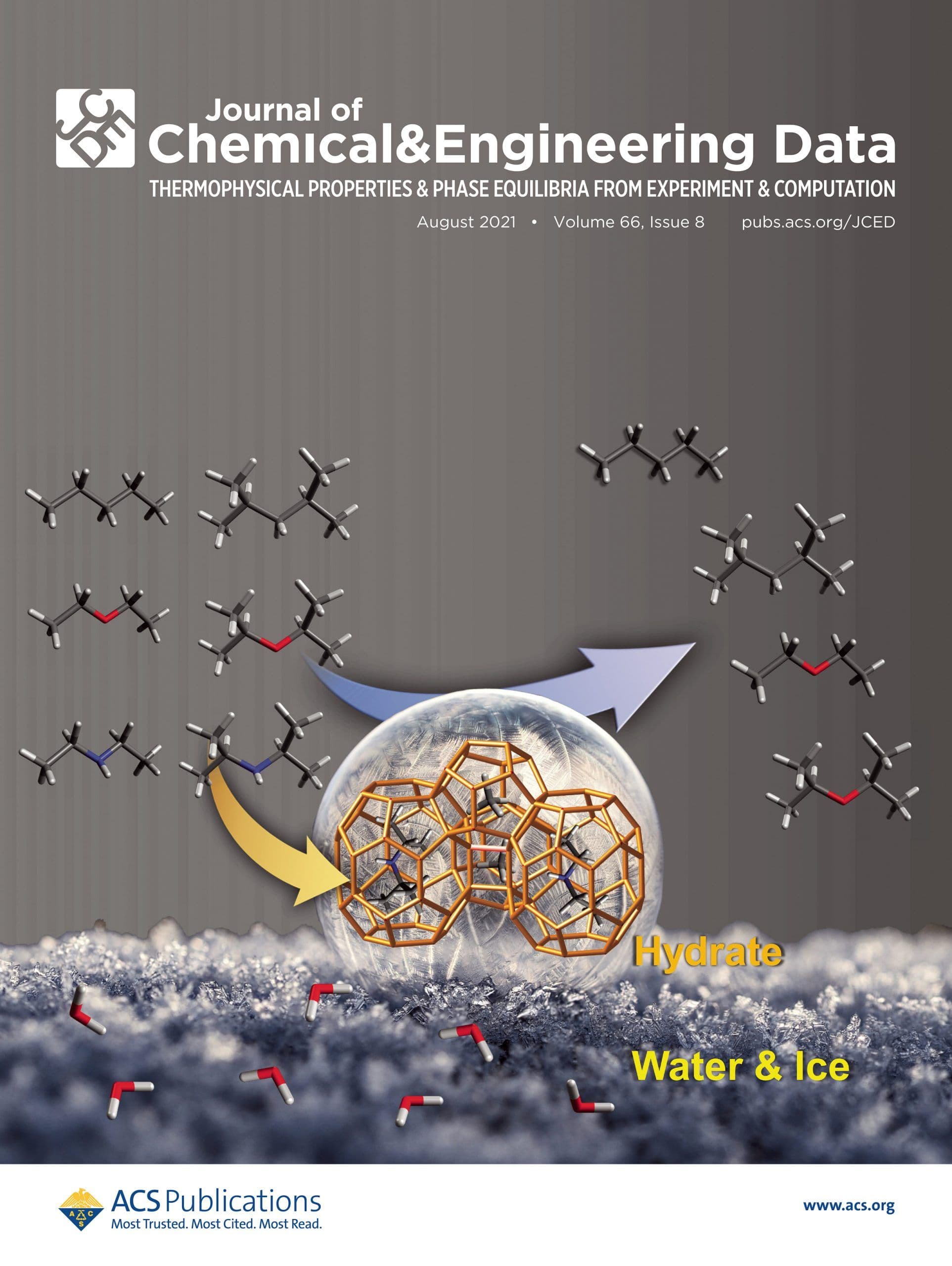 Journal of Chemical & Engineering Data cover