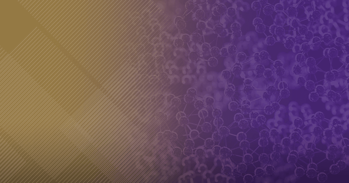 abstract digital artwork with a left-to-right yellow to purple fade