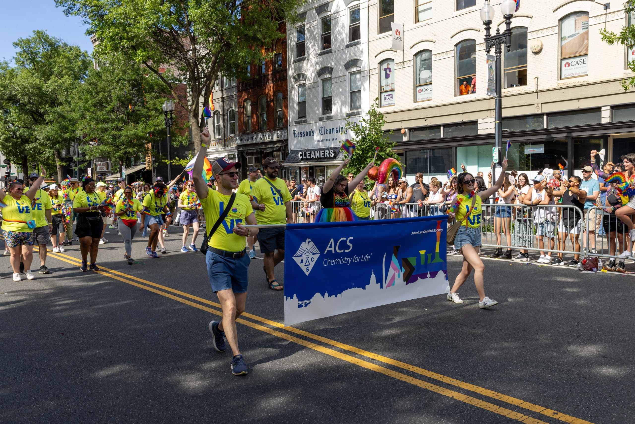 ACS Staff participating in Capital Pride 2024, Washington, D.C. Photo credit: Pixelme Studio