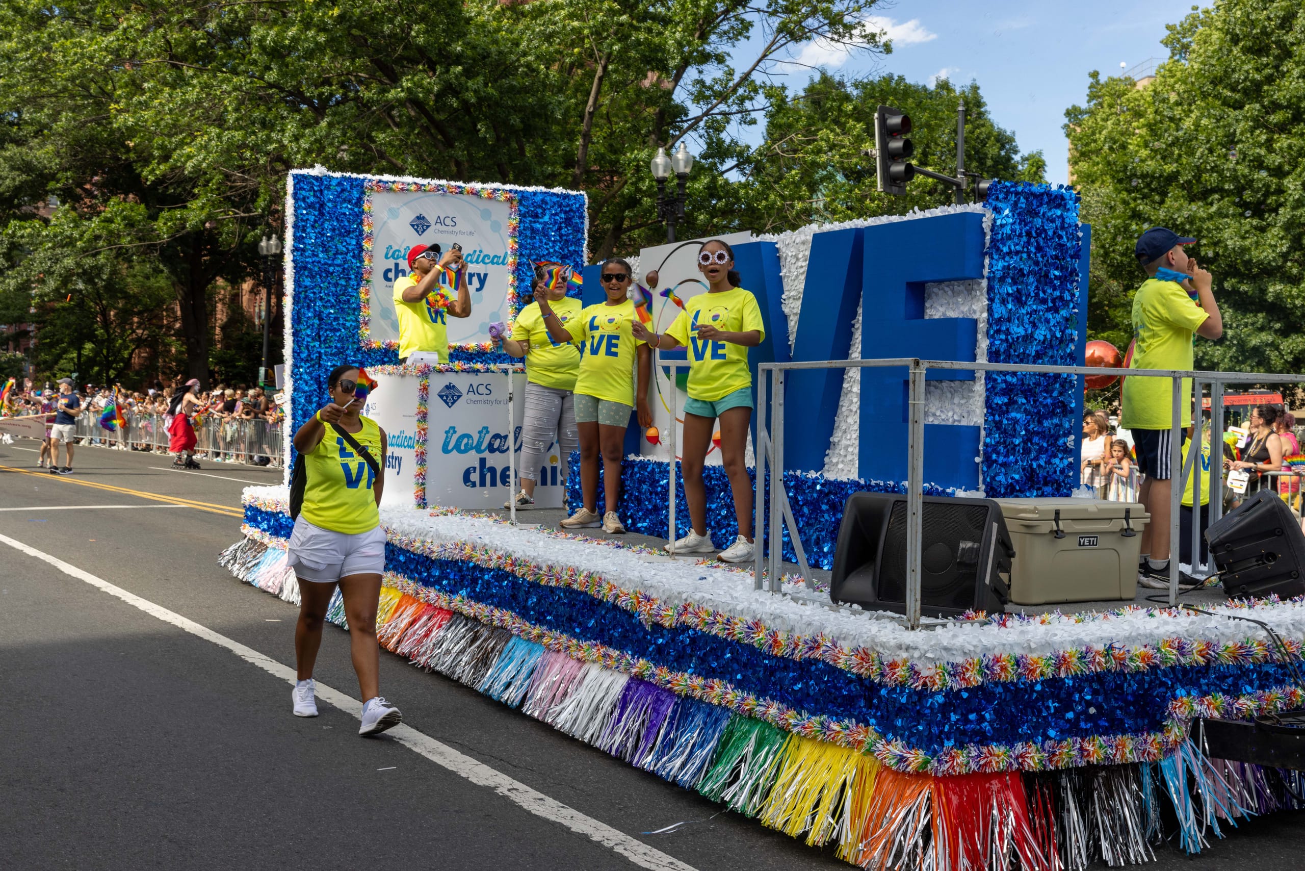ACS Staff participating in Capital Pride 2024, Washington, D.C. Photo credit: Pixelme Studio