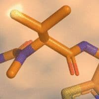 An image from the article: Compound 6 in a tri-complex with GMPPNP bound KRASG12V(ON). The urea moiety (compound 6) forms a large hydrophobic interface with SWI of RAS at the P34 and Y32 sidechains (PDB ID 9BG7).