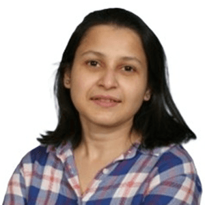 A headshot of Prof. Sayanti Chatterjee
