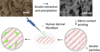 Wool Keratin Nanoparticle-Based Micropatterns for Cellular Guidance Applications