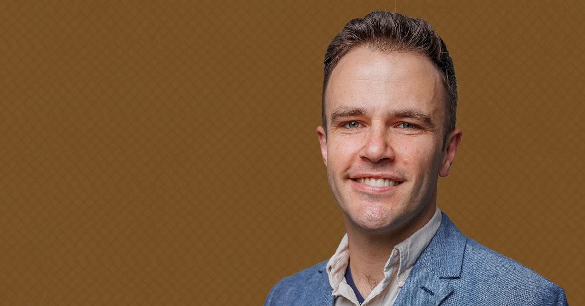 A headshot of Jamie Cripwell, Stellenbosch University