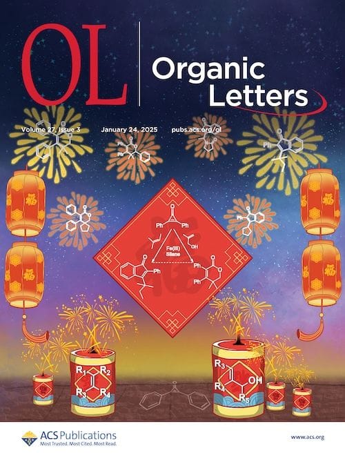 Organic Letters Journal Cover - Chinese New Year 2025