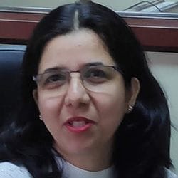 A headshot of Charu Verma