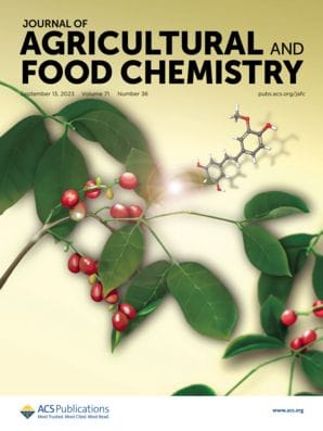 Journal of Agricultural and Food Chemistry Cover