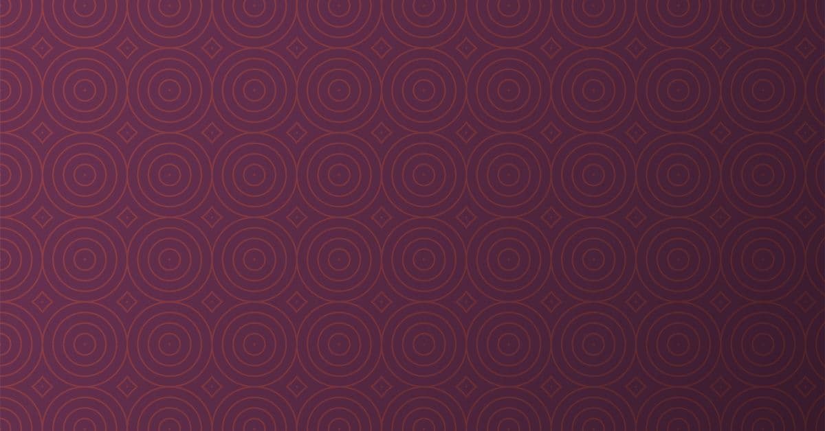 A purple background with circles on it.