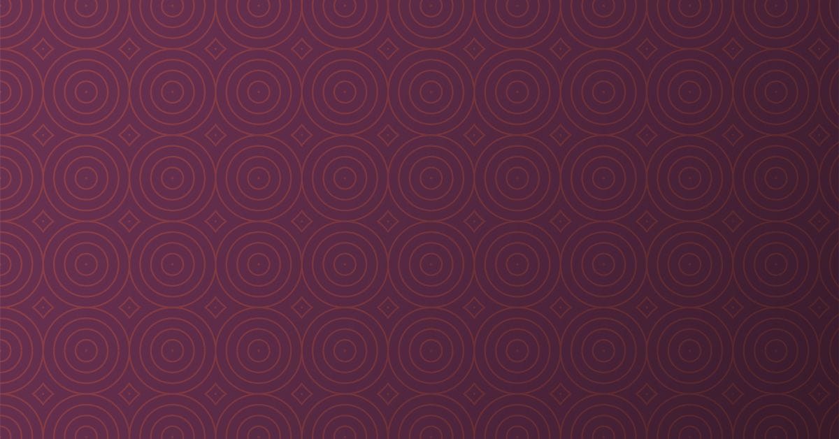 A purple background with circles on it.