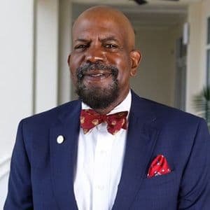 A headshot of Prof. Sir Cato T. Laurencin