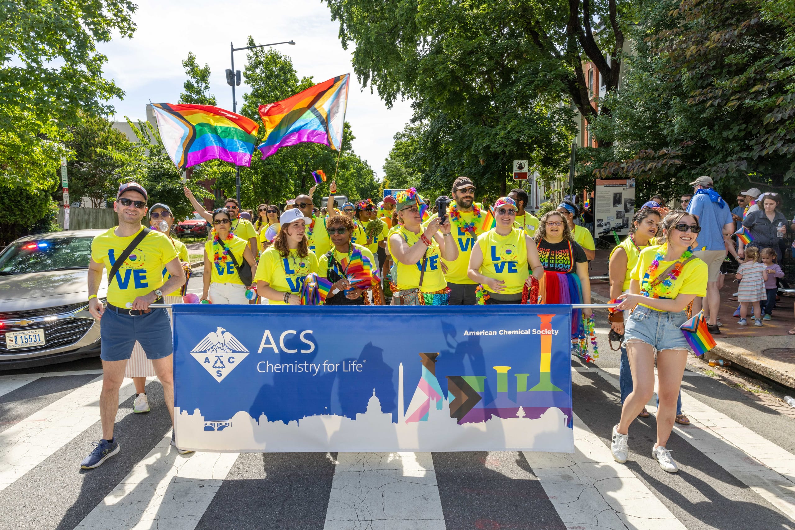 ACS Staff participating in Capital Pride 2024, Washington, D.C. Photo credit: Pixelme Studio