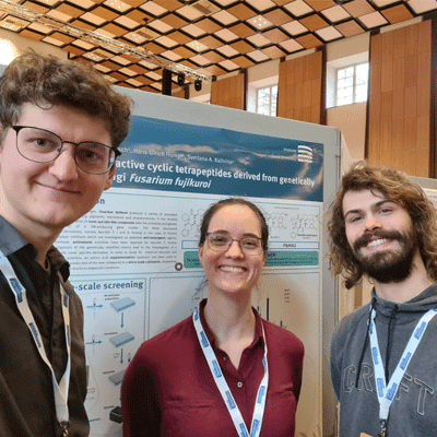 Headshot of Alicia Fischle and her research colleagues