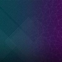 Abstract geometric background in shades of purple and teal with a diagonal split between a fine mesh pattern and a triangular motif.