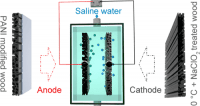 Wood-Based Self-Supporting Nanoporous Three-Dimensional Electrode for High-Efficiency Battery Deionization