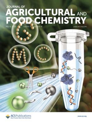 Journal of Agricultural and Food Chemistry Cover