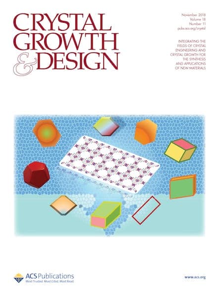 Crystal Growth & Design Journal Cover