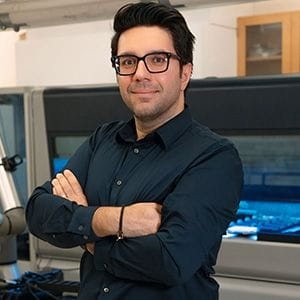 A headshot of Dr. Milad Abolhasani