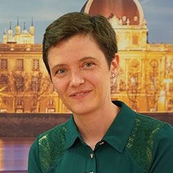 A headshot of Céline Chizallet