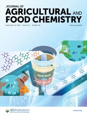 Journal of Agricultural and Food Chemistry Journal Cover