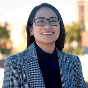 A headshot of Herdeline Ann Ardoña