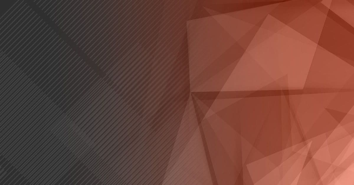 Abstract background with a gradient transition from dark gray to red, featuring geometric patterns with a textured overlay.