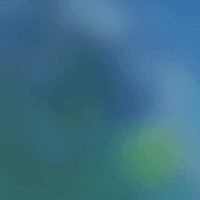 Abstract blue and green artwork