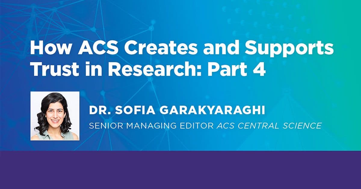 Peer review week 2022 interview with Dr. Sofia Garakyaraghi