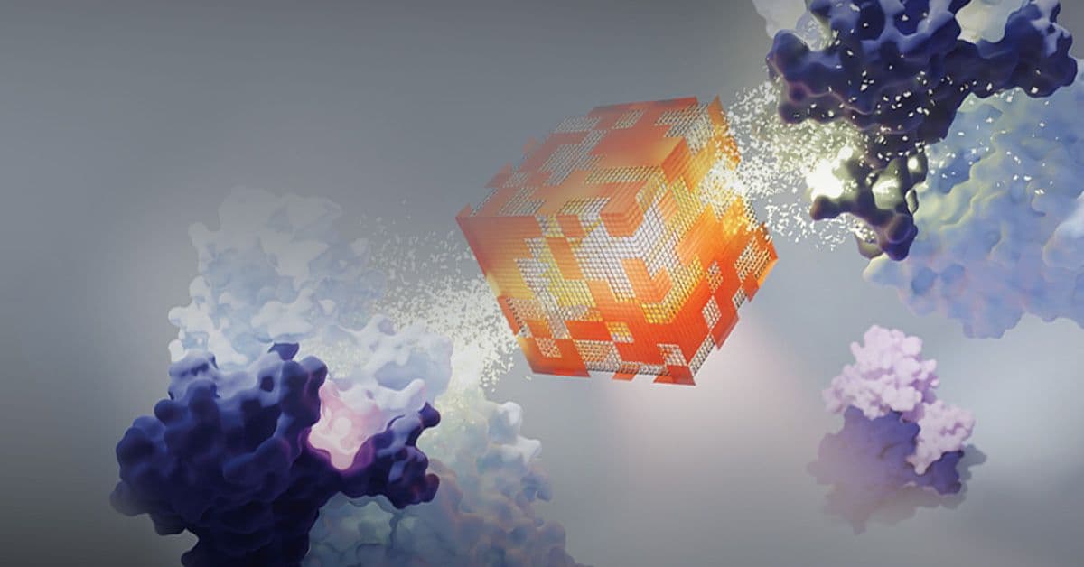 abstract digital scientific art