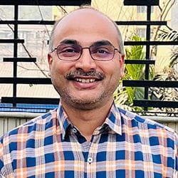 A headshot of Akshai Kumar A. S.
