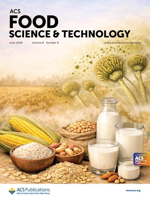 ACS Food Science & Technology Journal Cover