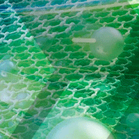 Close-up of graphene monolayer