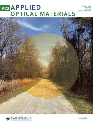 ACS Applied Optical Materials Journal Cover