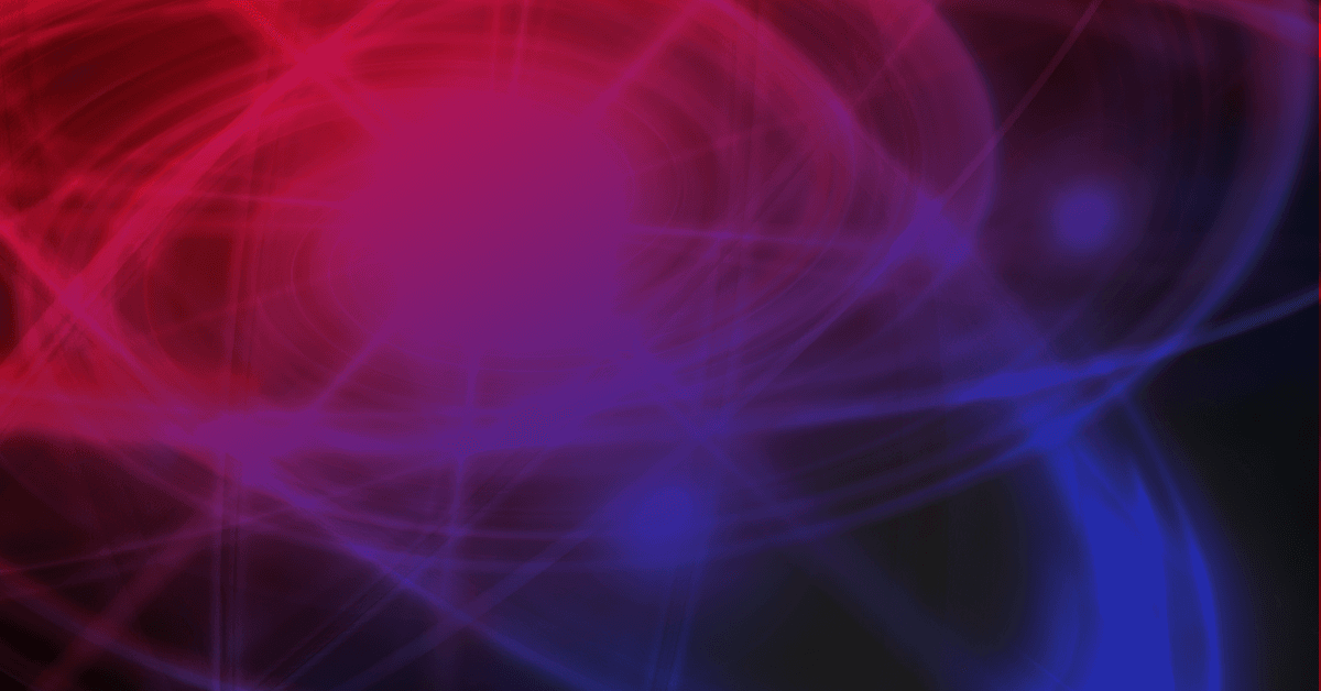 An abstract gradient background with swirling red and blue light patterns, creating a dynamic and visually striking effect.