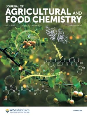 Journal of Agricultural and Food Chemistry Cover